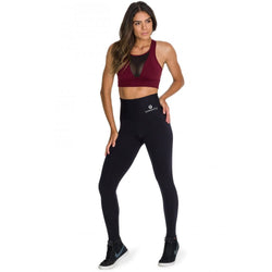 Black Supplex High Waisted Slimming Leggings