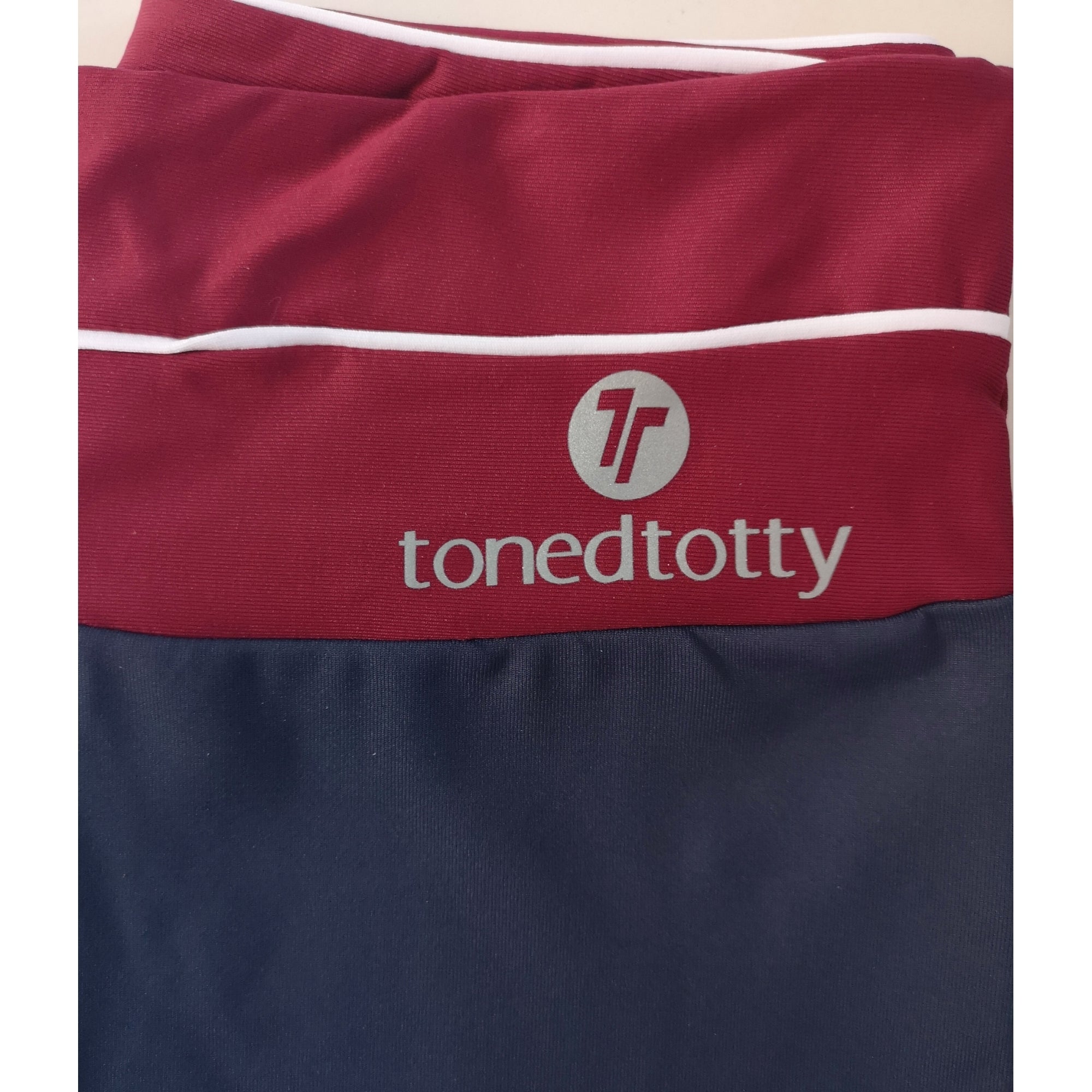 Nautical But Nice High Waisted Leggings