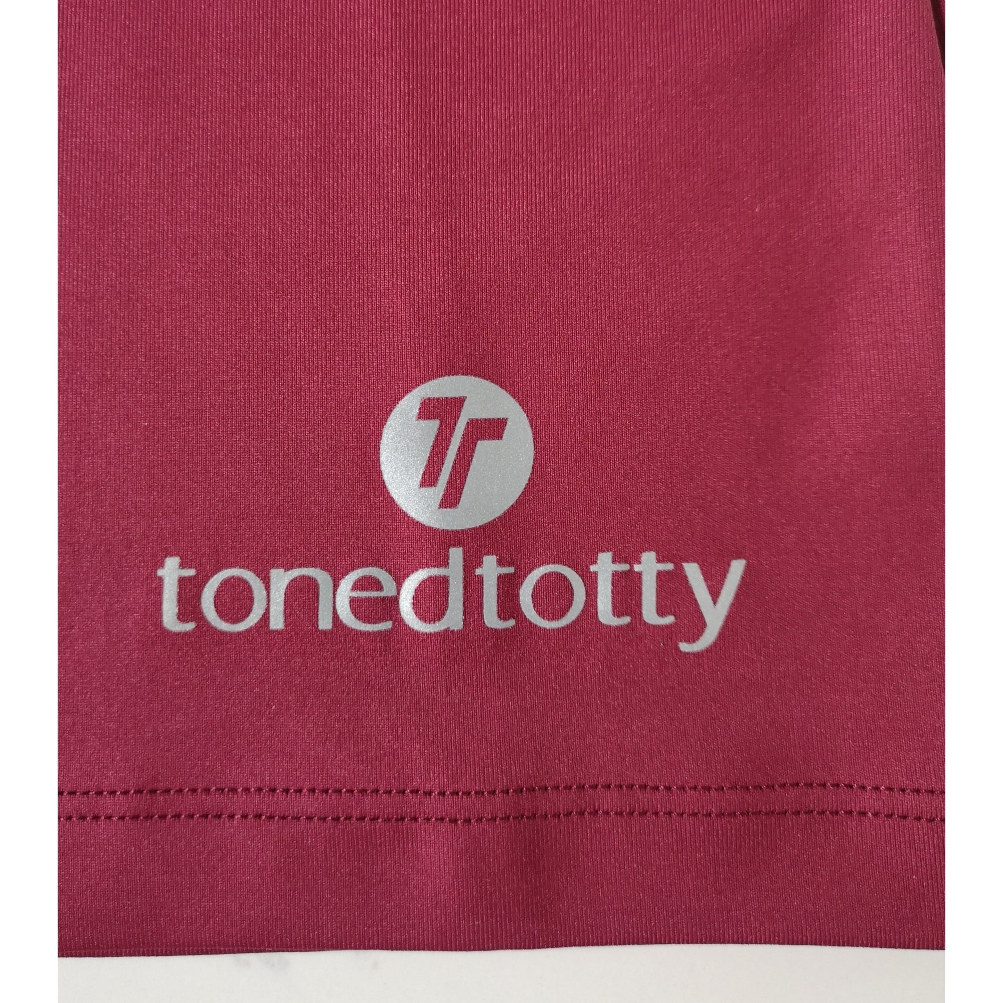 Wine Longer Length Fitness Vest