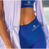 Spritely Blue Supplex Gym Leggings