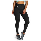 Black Supplex High Waisted Slimming Leggings