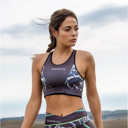 Sublimated Multi Print Structured Sports Bra