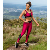 The Fuschia Is Bright Fitness Leggings