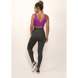 Slate High Waisted Slimming Leggings