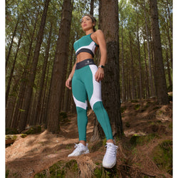 Laguna Teal Light Fitness Leggings