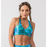 Little Mermaid Sports Bra Top
