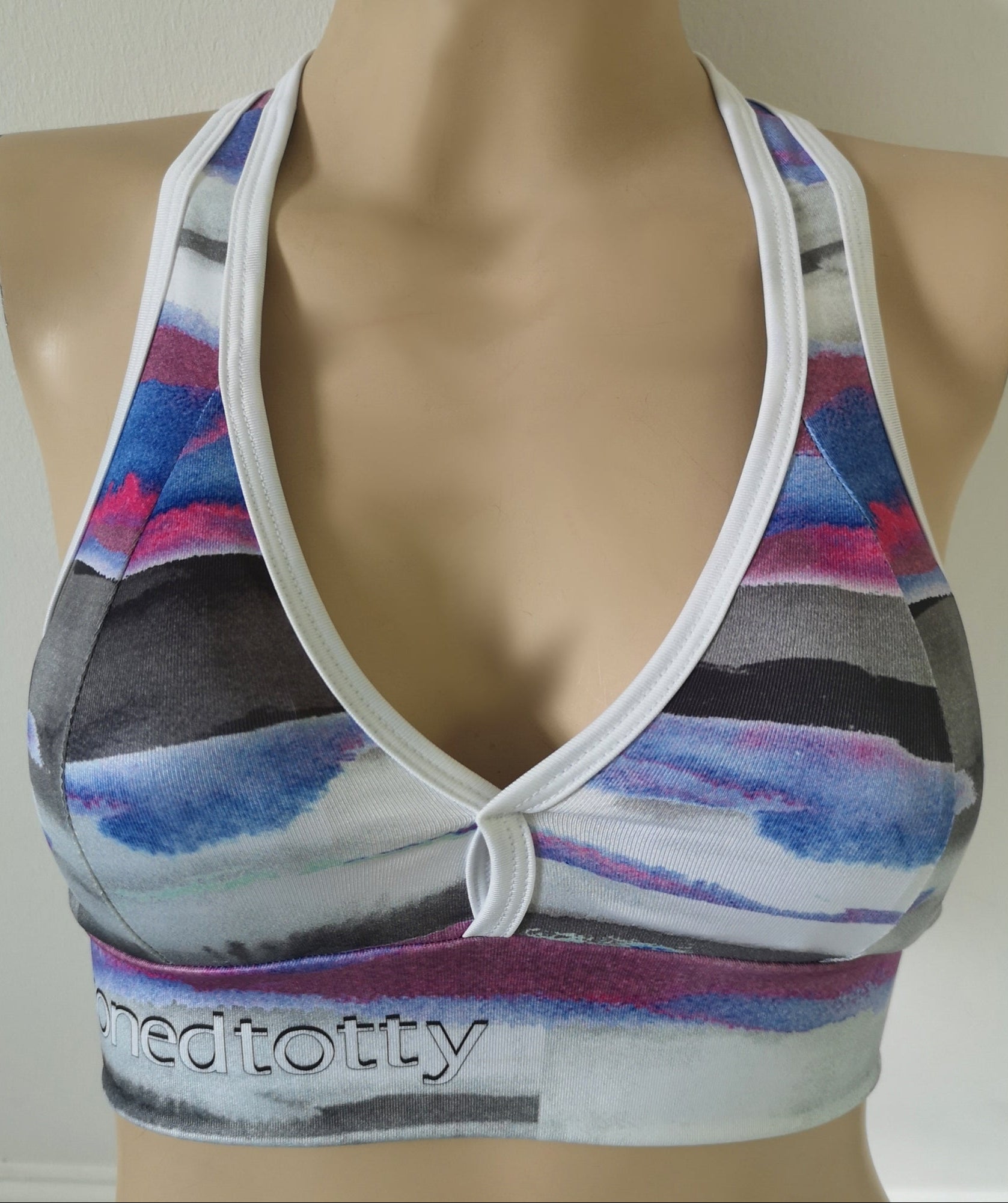 Pastel Hues Sports Bra Top