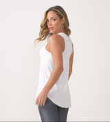 Dip Hem Fitness Vest Top