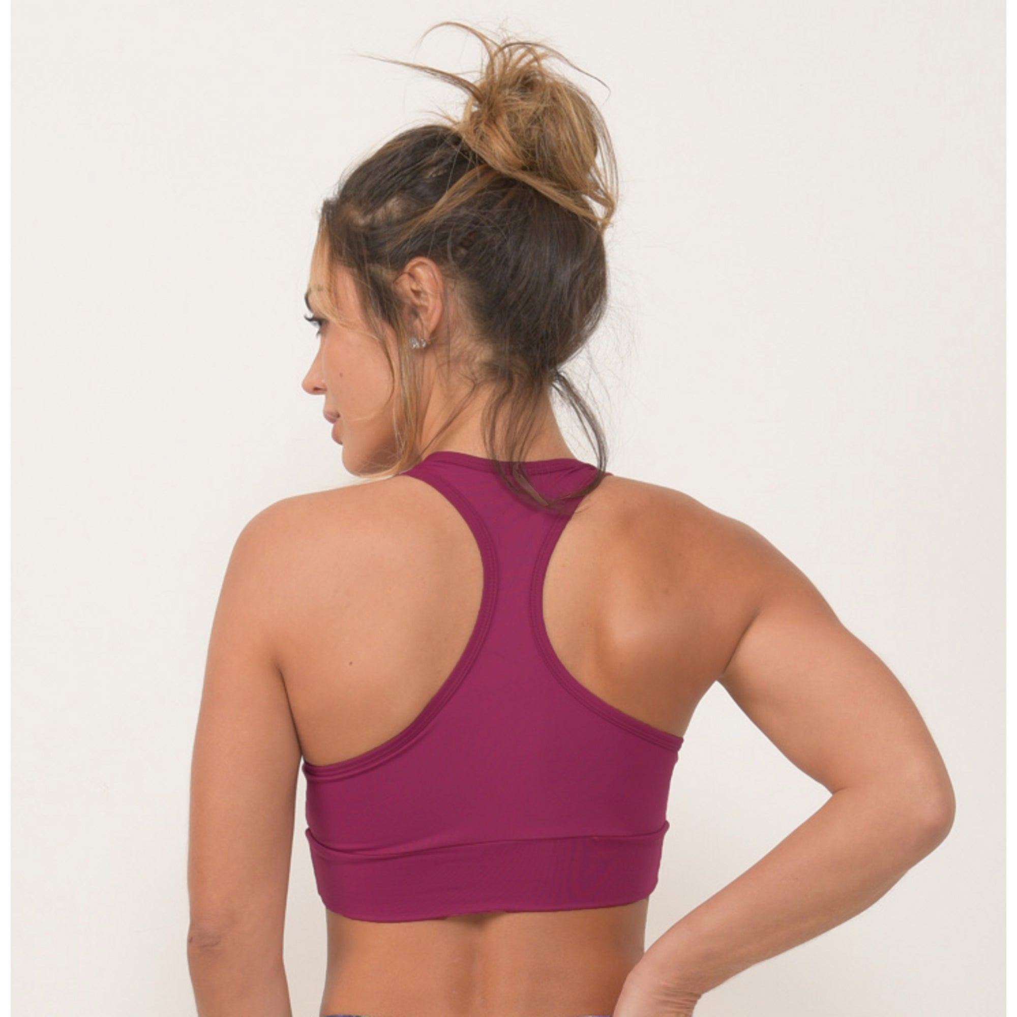 Boysenberry Supplex Sports Bra