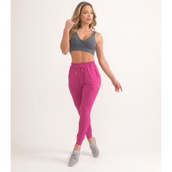 Pink Slim Fit Joggers / Lounge Pants