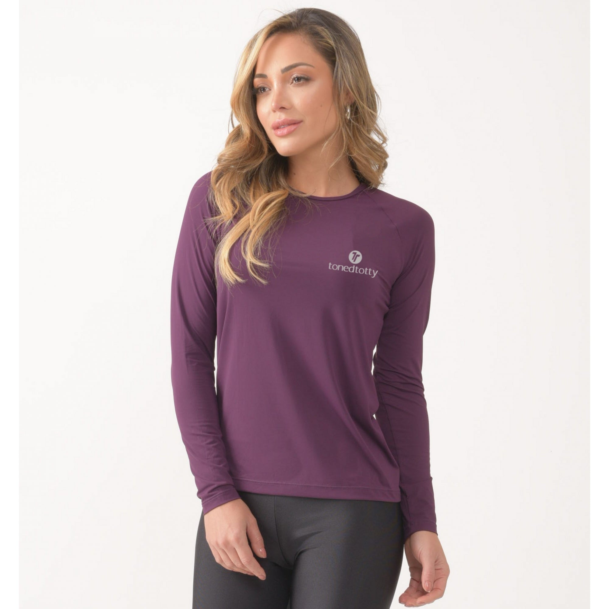 Black LongsleeveSports Top