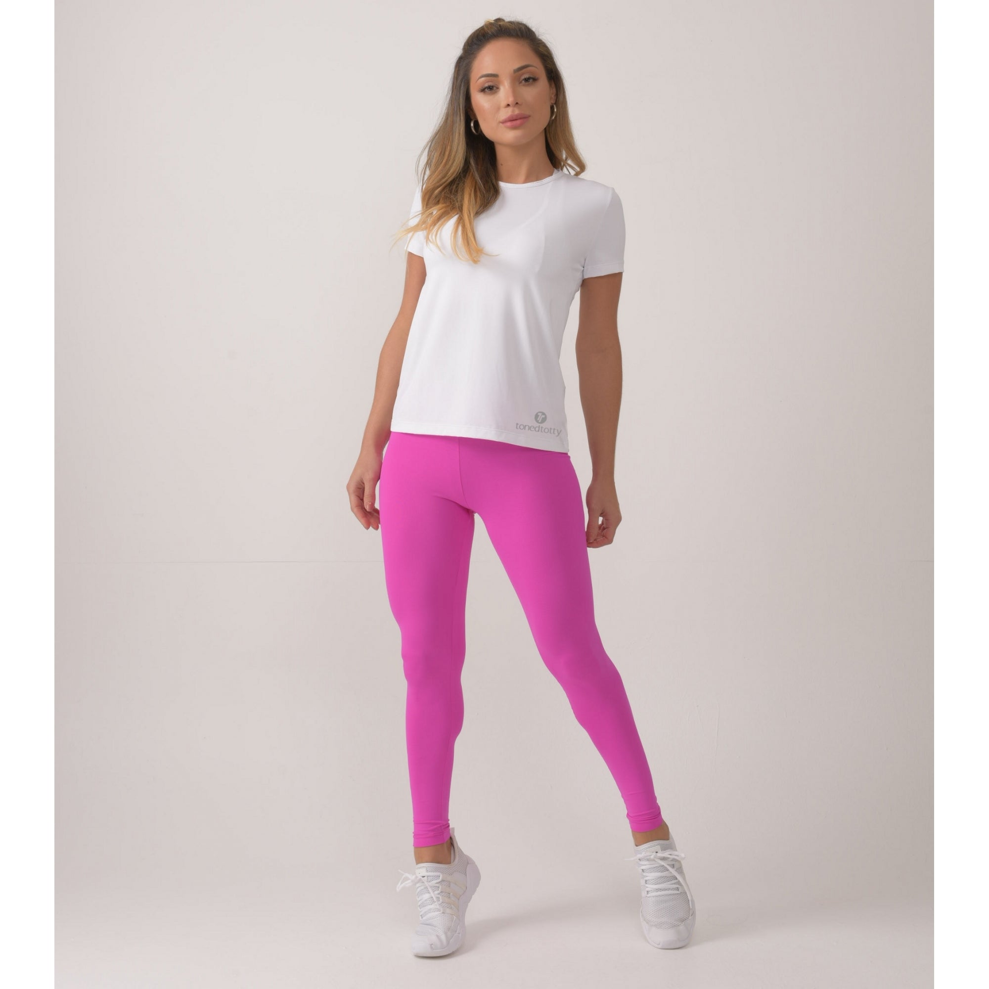 Fuschia Pink Ultra Light Basic Leggings