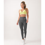 Limoncello Lime V Back Sports Bra