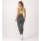 Limoncello Lime V Back Sports Bra