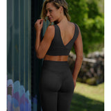 Black Scrunch Bum Light Leggings