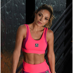 Hot Pursuit Colour Block Sports Bra