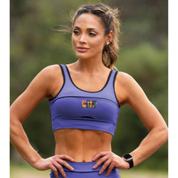Lavender Supplex Sports Bra