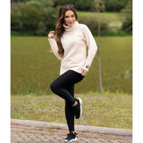 Toned Totty LTD EDT Sherpa Roll Neck Jumper