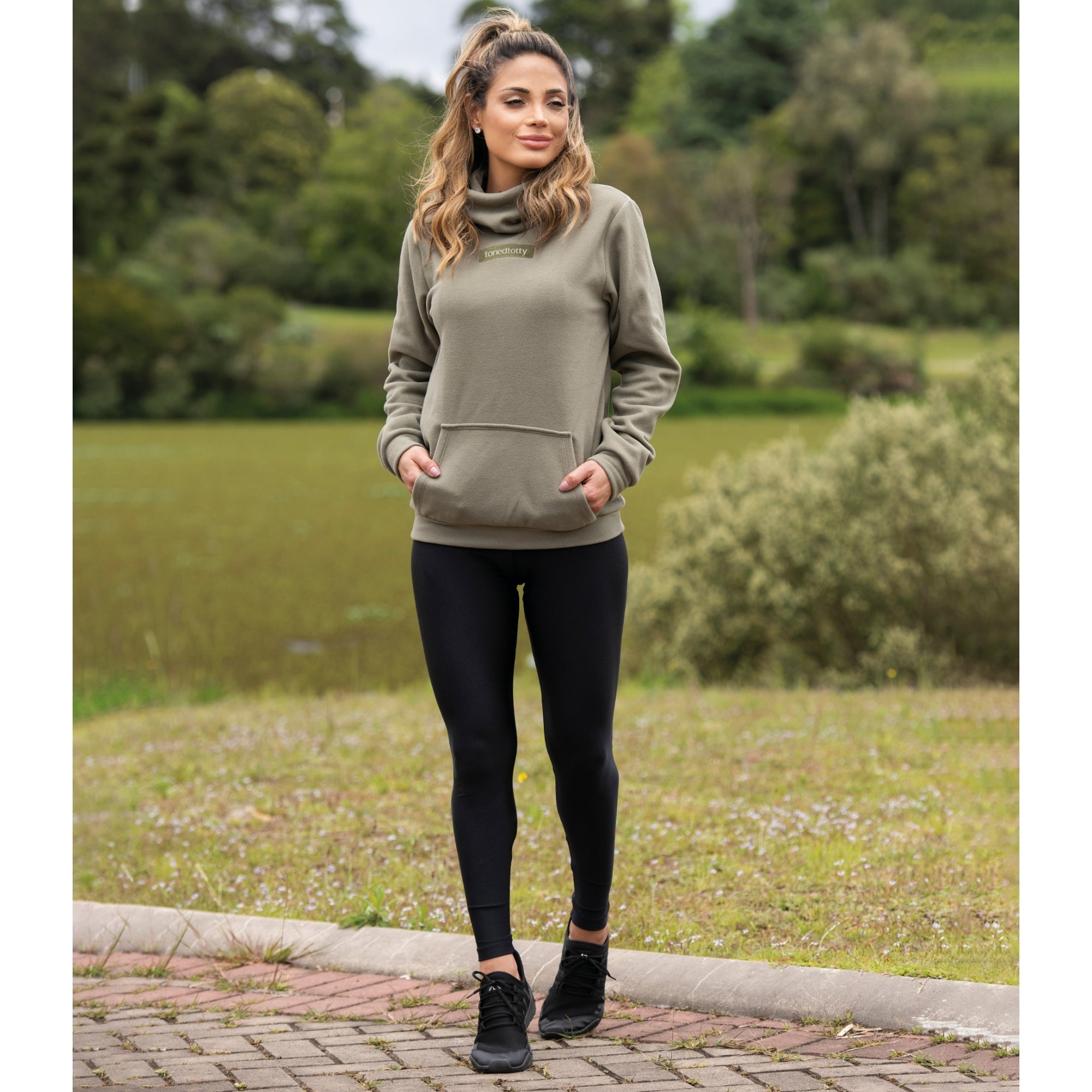 Toned Totty Luxury Fleece Sweatshirt