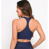 Navy Light Sports Bra