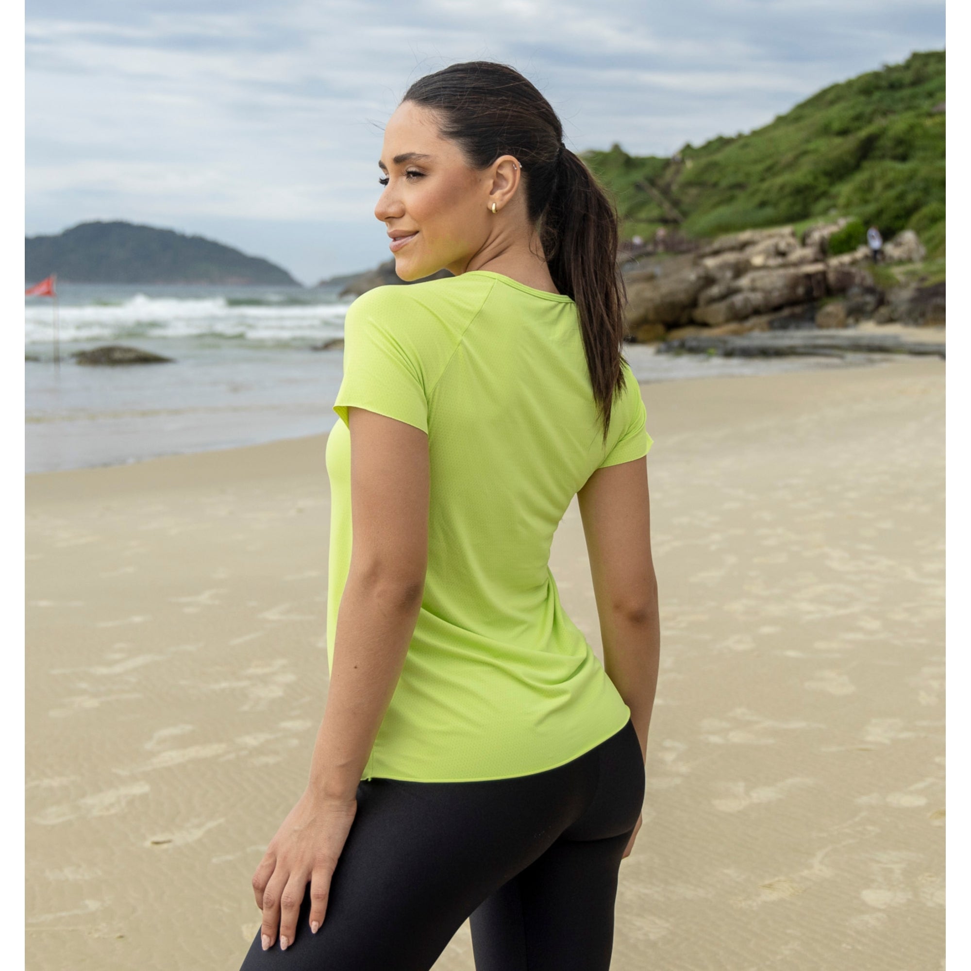 Acid Green Sports T-Shirt