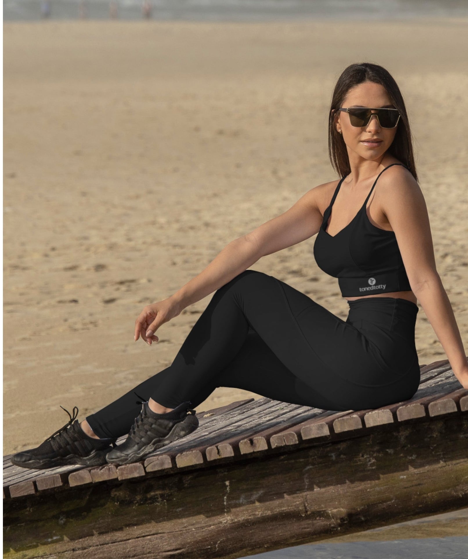 Black High Waist Power Pocket Leggings