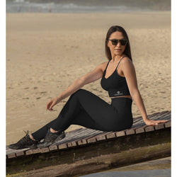 Black High Waist Power Pocket Leggings