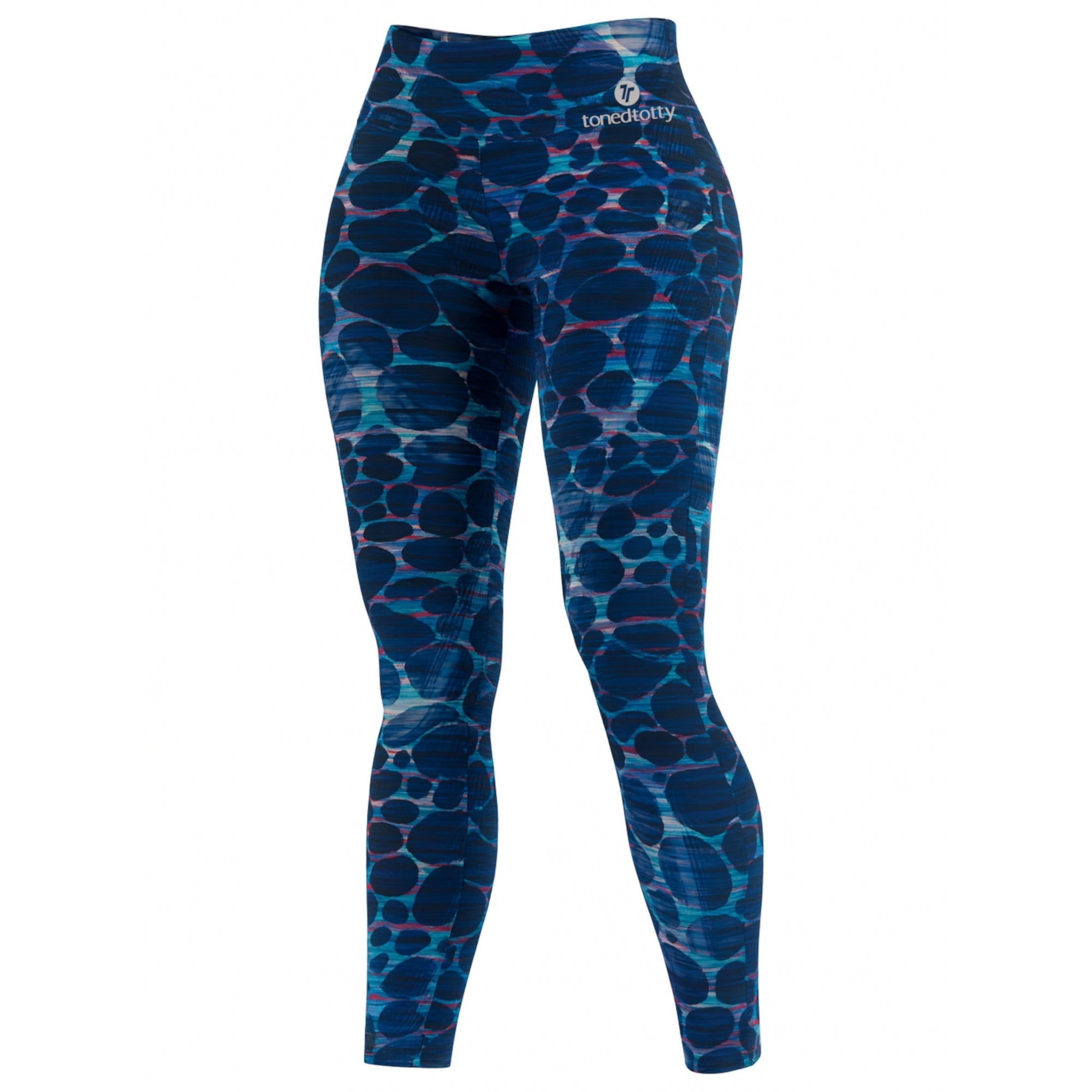 Ocean Motion Print Leggings