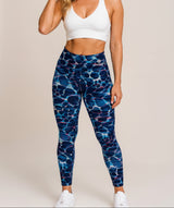 Ocean Motion Print Leggings