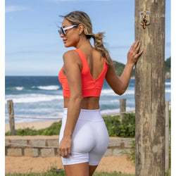 Opaque Power Athletic White Shorts